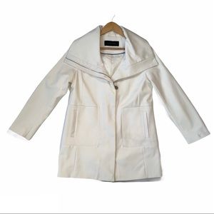 Elie Tahari Open Collar Swing Coat SAMPLE